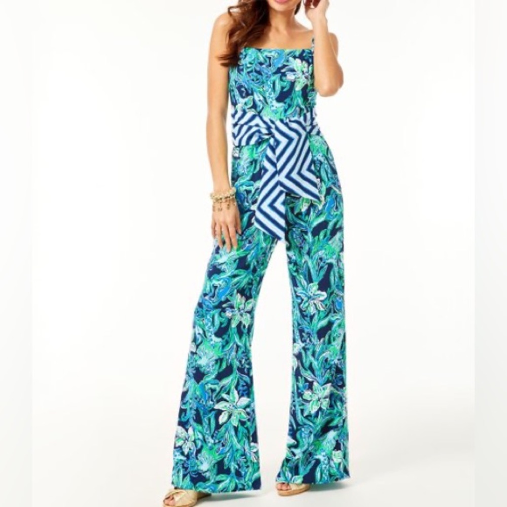 Lilly Pulitzer Nila Floral Jumpsuit
